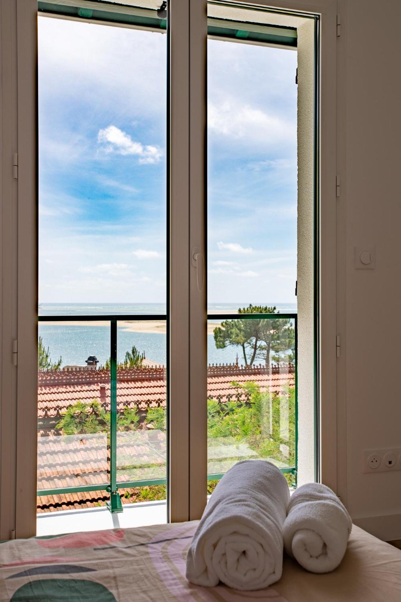 Le Cocon Des Dunes - Vue Mer, Plage&Corniche A Pied Le Moulleau Exterior foto